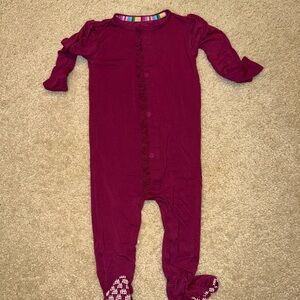 Magnetic Me Maroon Kids One Piece